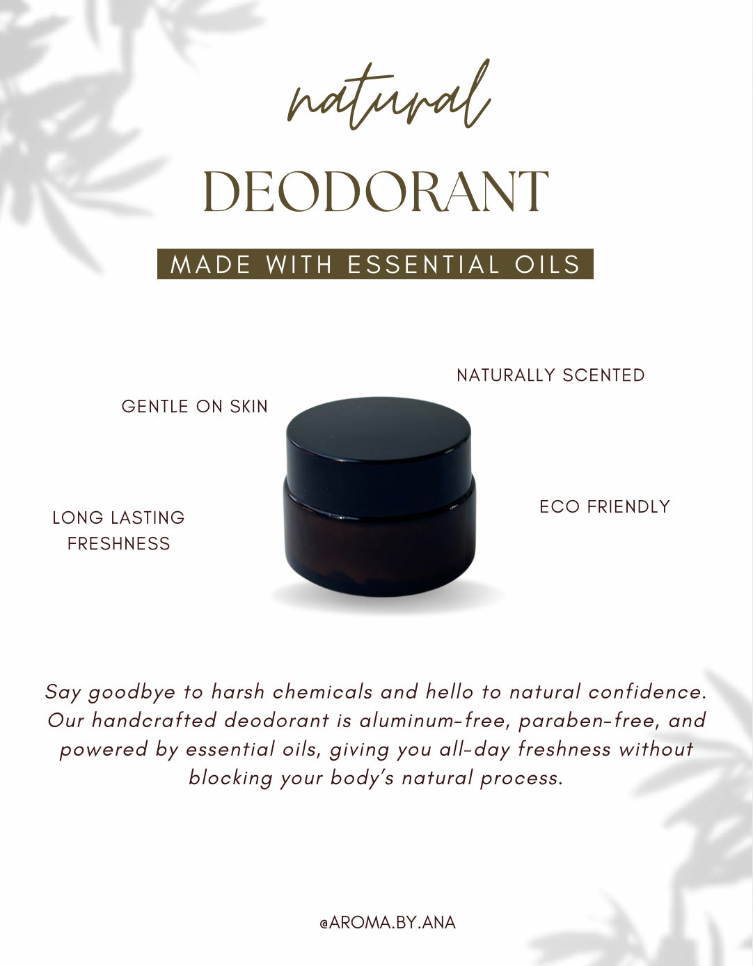 Natural Deodorant
