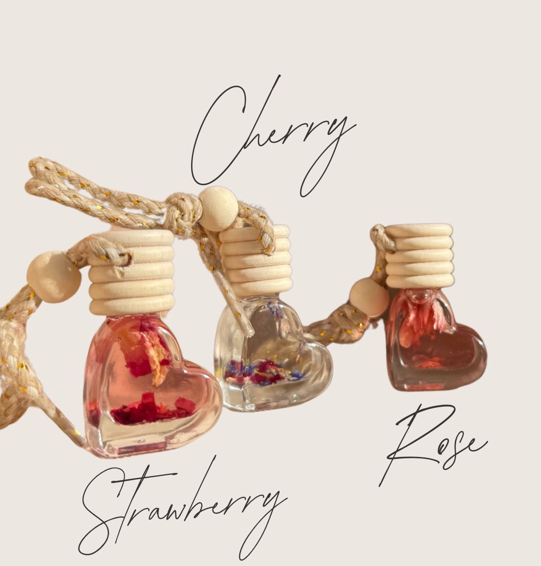 | Limited Edition Heart-Shaped Hanging Car Diffuser |